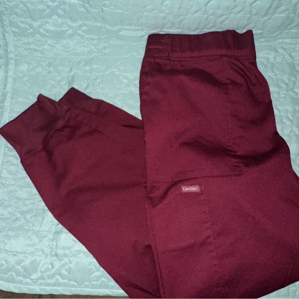 Women’s Burgundy Scrub Pants